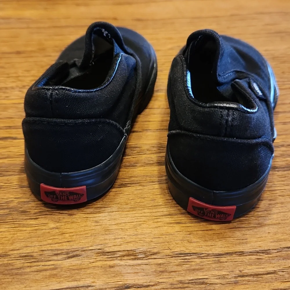 Vans Black Unisex Toddler 6.5